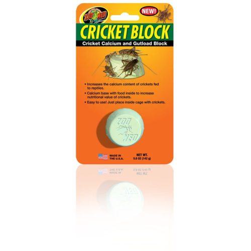 zoo med cricket block calcium and gutload block