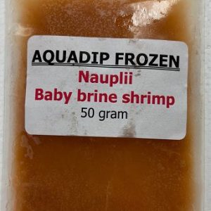 aquadip frozen baby brineshrimp nauplii food 50g