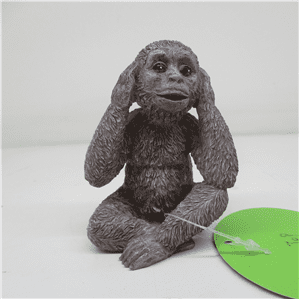Hear No Evil Ornament 5.5cm