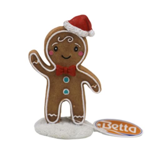 Gingerbread Man Aquarium Ornament
