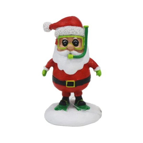 christmas santa ornament