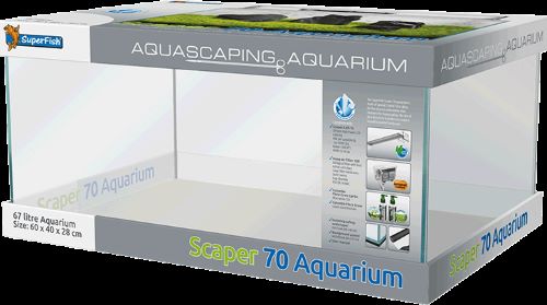 Superfish Scaper 70L Rimless Aquarium