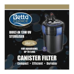Betta 2000 External Canister Filter (with U.V.)