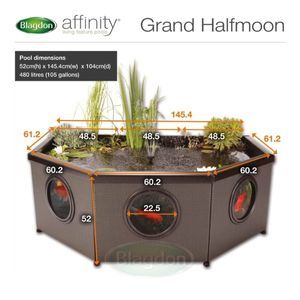 Blagdon Affinity Grand Half-Moon Pool 480L (2)