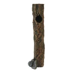 Standing Log with Swim Holes Aquarium Ornament Medium