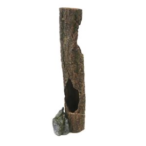 Standing Log with Swim Holes Aquarium Ornament