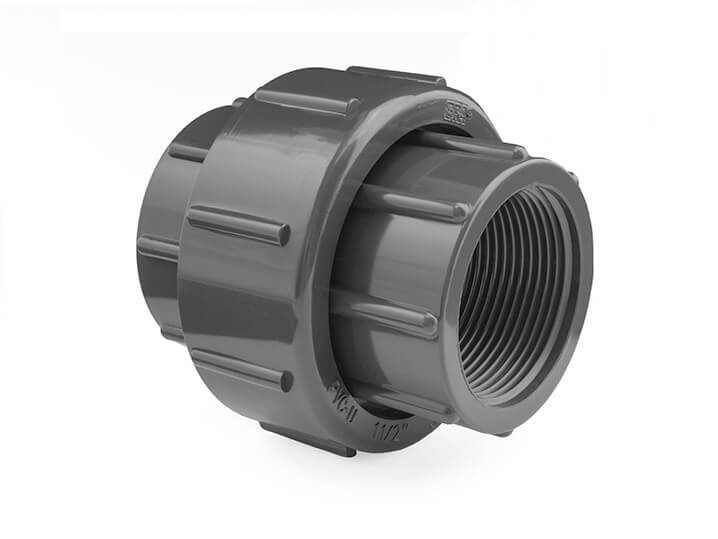 1.5" Solvent Socket Union x Female Thread