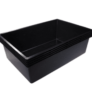 Laguna 980 Litre Black Plastic Tub