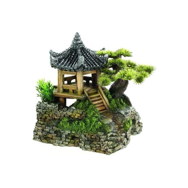 Pagoda House and Plants