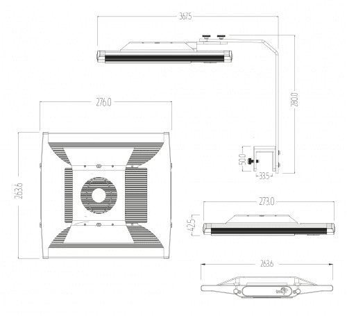 TMC iLumenAir 600+ Connect LED Light Unit - Image 2