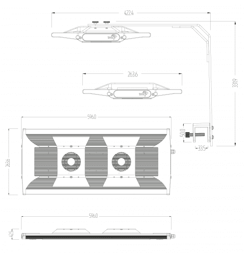 TMC iLumenAir 900+ Connect LED Light Unit - Image 2