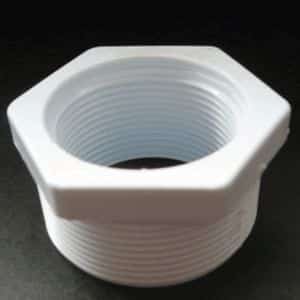 ABS 2"-1.5" Threaded Reducer