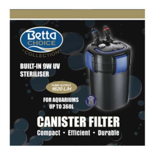 Betta 1620 External Canister Filter (with U.V.)