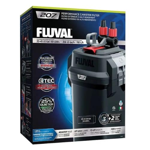 Fluval 207 External Aquarium Canister Filter