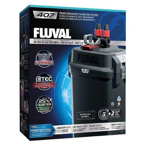 Fluval 407 External Aquarium Canister Filter
