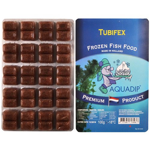Frozen Aquadip Tubifex pack 100g