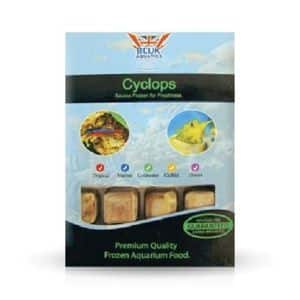Frozen Cyclops pack 100g Fish Food