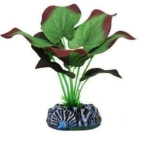 Green Silk Aquarium Plant