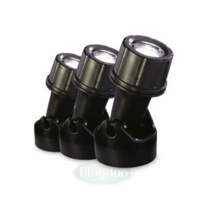 LED Pond & Garden Lights 3 x 1 Watt