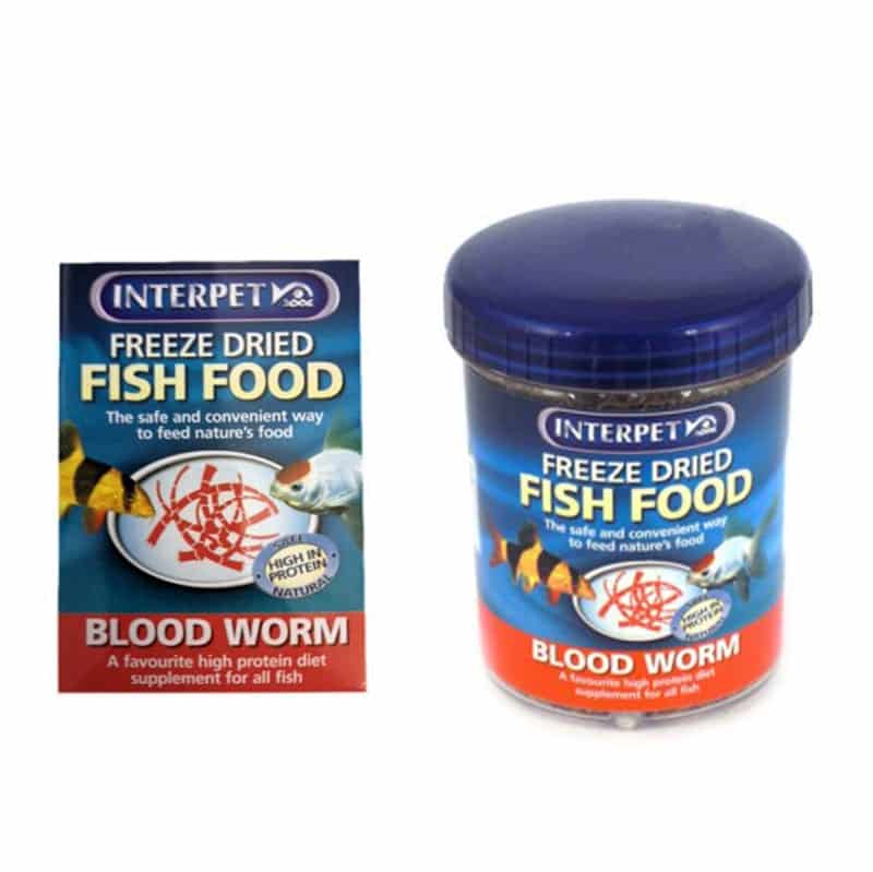 Interpet Freeze Dried Fish Food - Bloodworm