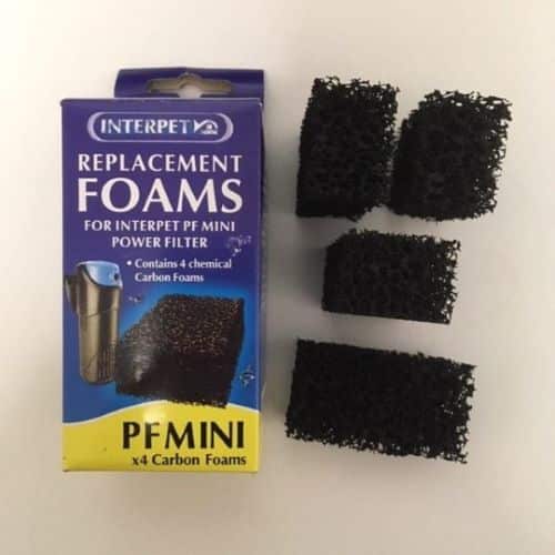 Interpet PF Mini Carbon Foams x 4