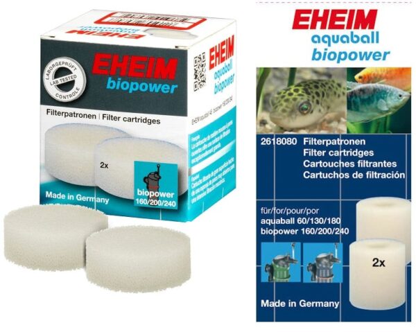 Eheim Aquaball & Biopower Filter Cartridges