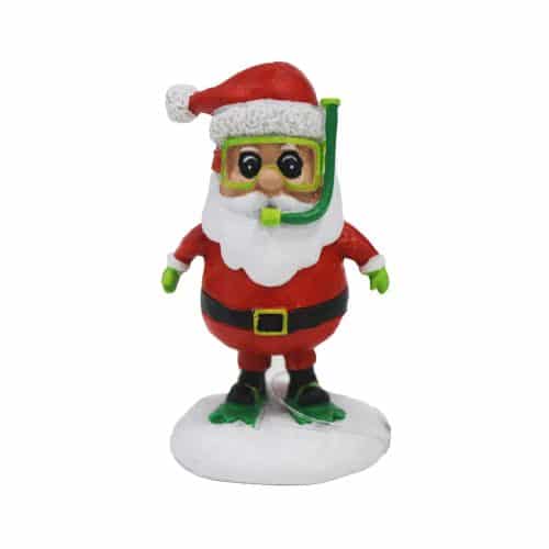 Christmas Ornament - Scuba Santa