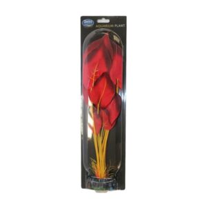 40cm Red Silk Plant