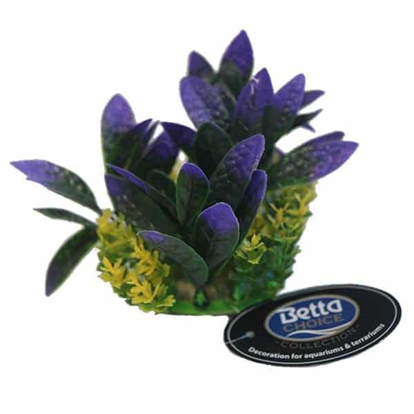 5" Purple Plastic Plant