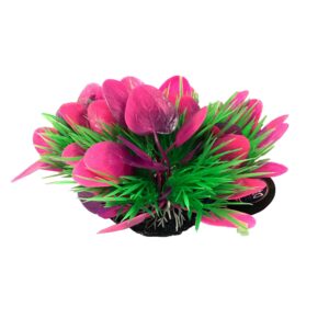 3" Pink Plastic V Plant