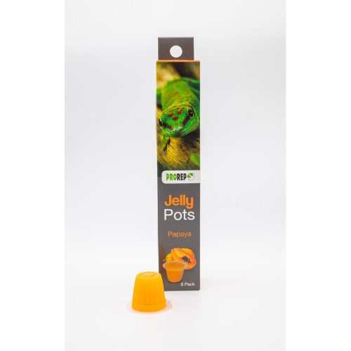 Pro Rep Jelly Pots - Papaya Pack of 8