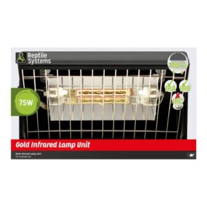 Reptile Systems Gold Infrared Unit 75 Watt - incl. Lamp