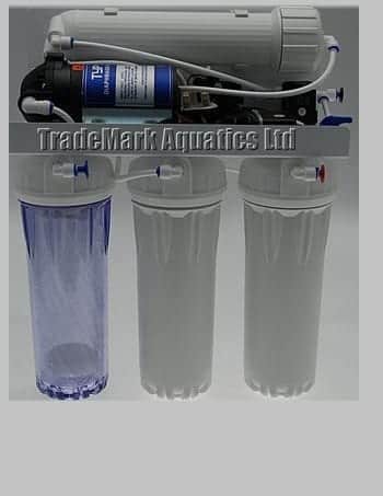 4 Stage Pumped 50gpd RO Unit