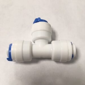 Push fit 1/4" Tee Piece