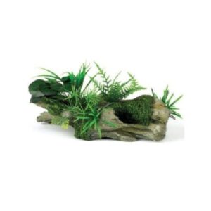 Wood Garden Aquarium Ornament