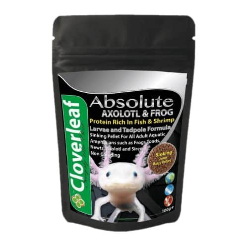 Baby Axolotl & Frog 2mm Sinking Pellet 100g