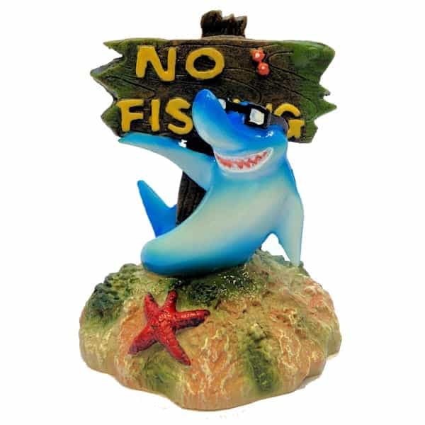 Shark No Fishing Sign