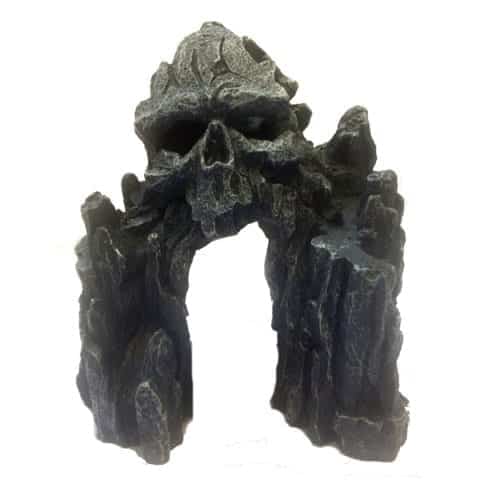 Grey Rock Formation With Face