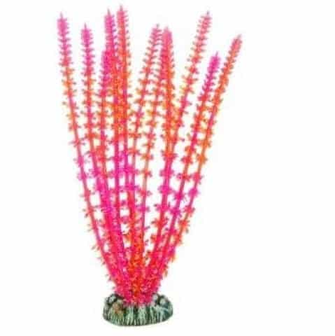 30cm Plastic Pink Plant