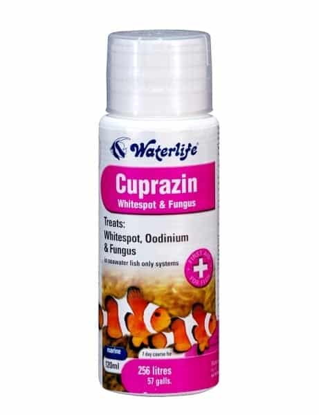 Waterlife Cuprazin Marine Whitespot and Fungus Treatment
