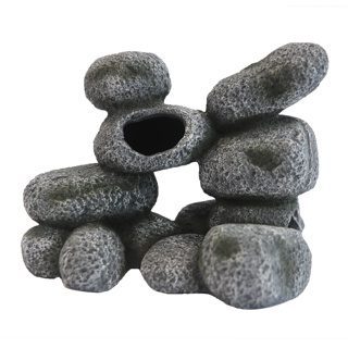 Large Grey Pebble Stack