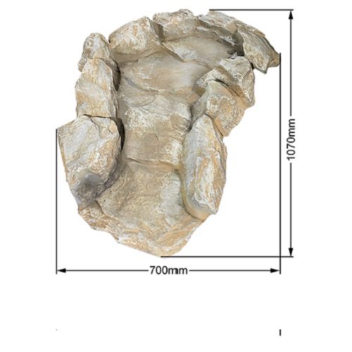 Atlantis Rockfalls Curved Stream Waterfall - Image 2