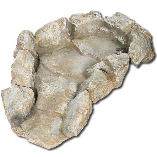 Atlantis Rockfalls Curved Stream Waterfall