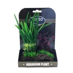 Air Garden Green & Purple Artificial Plant