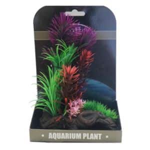 Air Garden Purple & Red Artificial Aquarium Plant