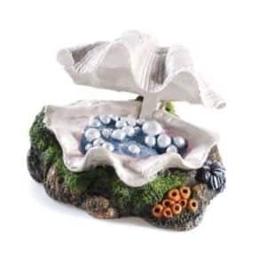 Air Operated Closing Clam Shell Aquarium Ornament
