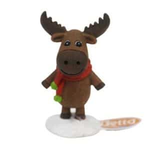 Festive Reindeer Aquarium Ornament