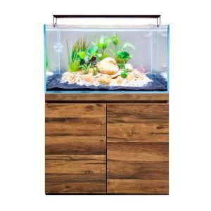 Fluval Visi-White 90 Aquarium and Cabinet 202L
