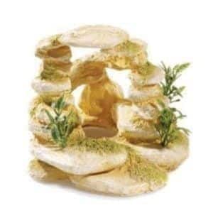 Sandstone Ring Aquarium Ornament 5"