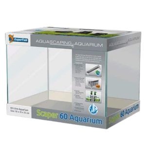 SuperFish Scaper 60L Rimless Aquarium